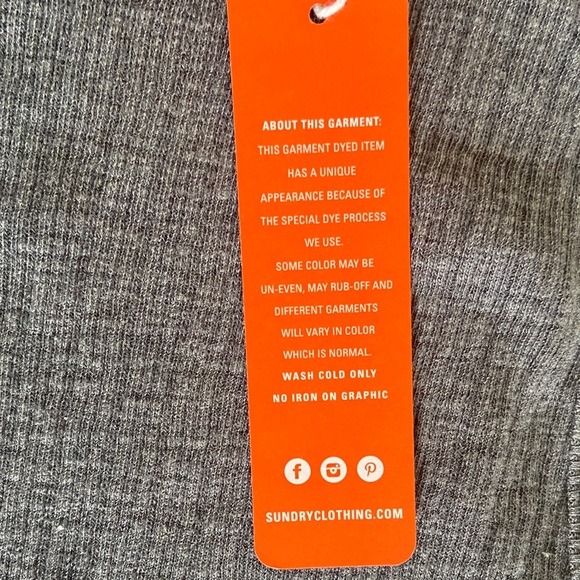 Sundry Ribbed Racerback size 2 - Picture 6 of 6